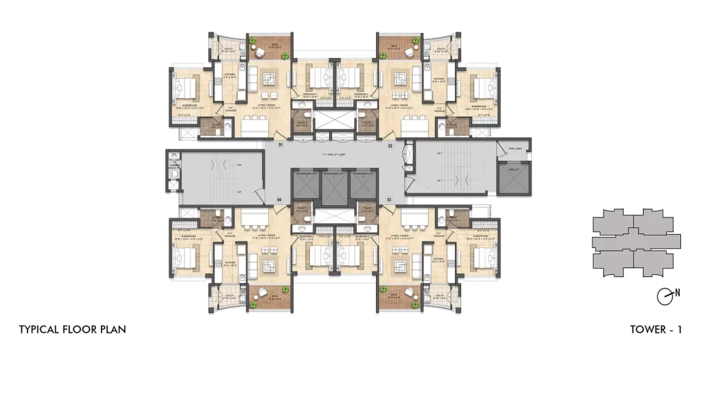 Godrej Trilogy Worli 3 Bhk Floor Plan